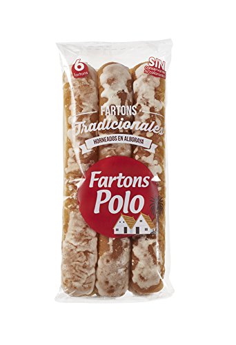 Fartons Polo Tradicionales - caja de 18 bolsas de 6 fartons -
