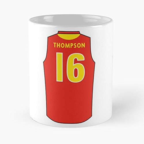 FashionNut Rules Suns Australian Gold AFL Rory Football Thompson Coast La Mejor Taza de café de cerámica de mármol Blanco de 11 oz