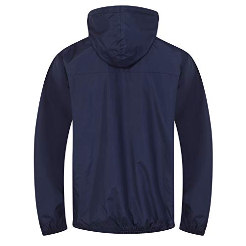 FC Barcelona - Chaqueta cortavientos oficial - Para hombre - Large