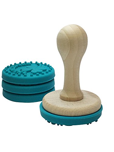 Felicidad-Keksstempel, templo de galletas-Set, sello-juego de accesorios para galletas de la suerte, 4 diseños diferentes + de recetas para que las galletas y pastas conseguirá