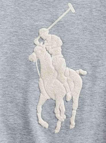 Felpa Ralph Lauren Big Pony Gris Hombre x-Small Gris