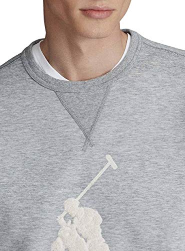 Felpa Ralph Lauren Big Pony Gris Hombre x-Small Gris