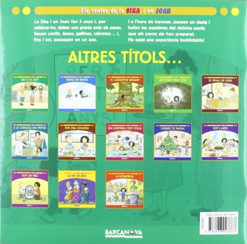 Fem 4 anys (Llibres Infantils I Juvenils - Sopa De Contes - Els Contes De La Sika I En Joan)