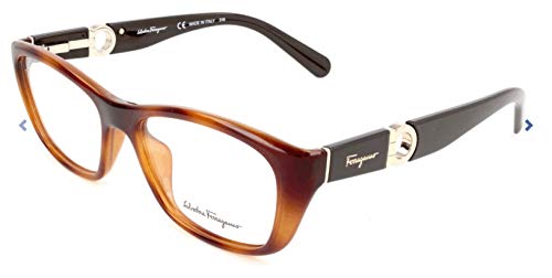 Ferragamo SF2765 Monturas de gafas, Marrón (Braun), 53.0 para Mujer