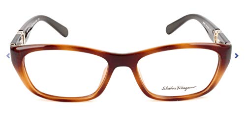 Ferragamo SF2765 Monturas de gafas, Marrón (Braun), 53.0 para Mujer