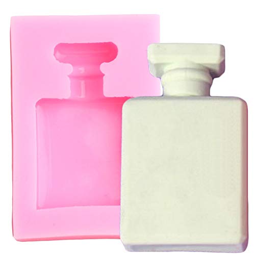 FGHHT Cosmetics Perfume Bottle Silicone Chocolate Molds   Mold Cake Decoration Tools Playmer Clay Mould Cupcake Baking Moulds