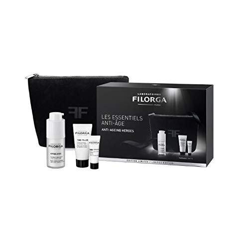 Filorga Optim-Eyes Contorno De Ojos Bolsas,Ojeras y Arrugas,15ml+REGALO NCEF-INTENSIVE, 4ml+Time-Filler, 15ml+Neceser