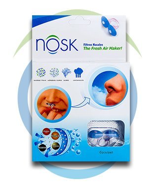 Filtro Nasal Nosk 6 Unidades Con Cajita