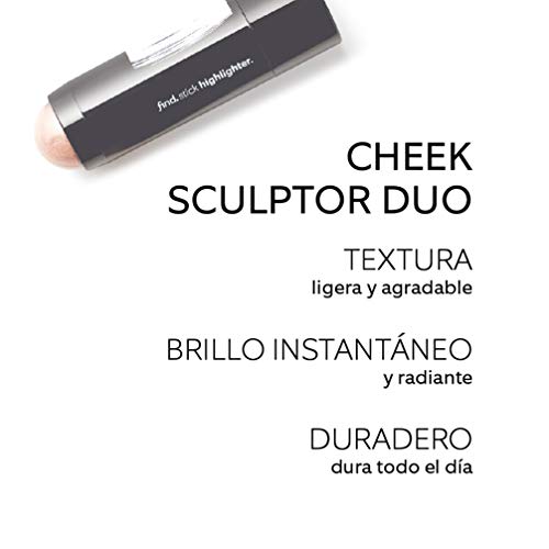 FIND - Cheek Sculptor Duo (Iluminador en barra n.1 + Colorete en barra)