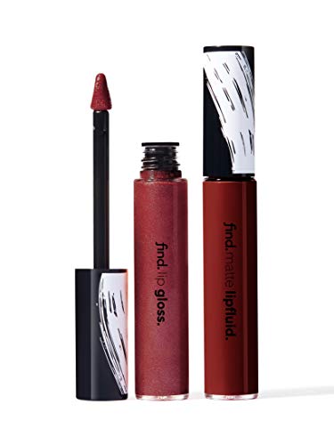 FIND - Queen of Hearts (Líquido de labios mate n.2 + Brillo de labios n.2)