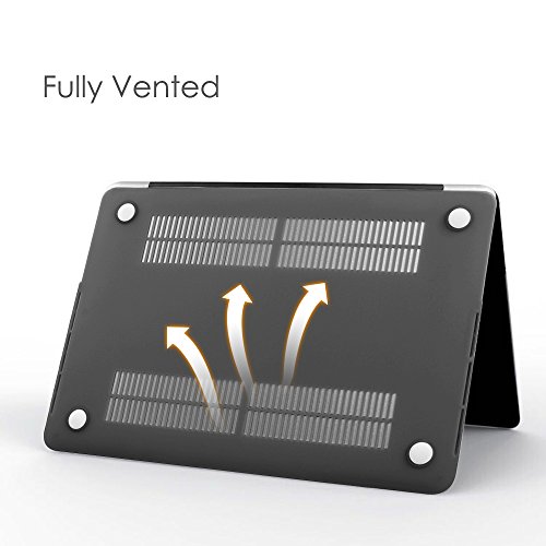 Fintie Funda para MacBook Pro 13 (2020) - Súper Delgada Carcasa Protectora de Plástico Duro para MacBook Pro 13.3 Pulgadas A2251 / A2289 con Touch Bar y Touch ID, Gris