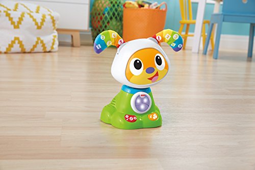 Fisher Price Guau Guau perrito robot, juguete electrónico bebé +9 meses (Mattel FJF45)