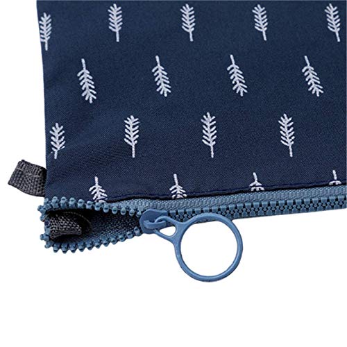 Flamingo Floral Printing Sanitary Napkins Bag Zipper Comestic Bags Pouch Organizer Holder for Women and Girls, Color 3