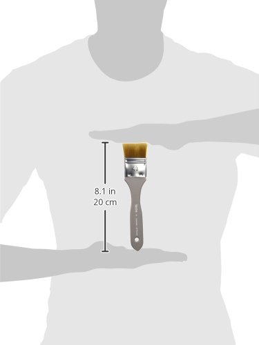 Fleur Paint 89952 - Pincel universal (plano, Nº 40) color gris