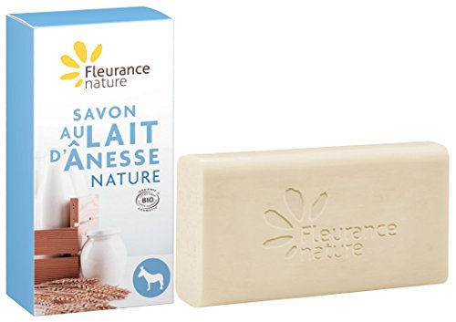 Fleurance Nature Jabon Leche De Burra Natural Sin Perfumes 100Gr. 1 Unidad 200 g