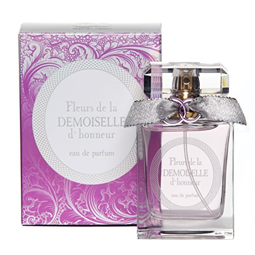 FLEURS Agua de perfume para mujer, Natural Spray 50 ml - Mejor idea de regalo de boda, Fragancia de celebración (DEMOISELLE)