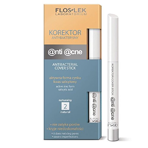 floslek anti acné piel corrector antibacteriano Cover Stick 2 Natural paraben FRE