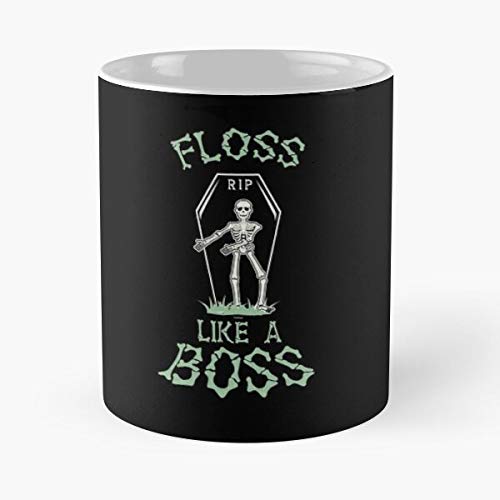 Floss Dance Move Like A Boss Classic Mug - Novelty Ceramic Cups 11oz, Unique Birthday And Holiday Gifts For Mom Mother Father-teiltspe