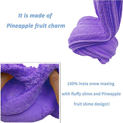 Fluffy Grape Cloud Slime 2018 El más Nuevo 200 ML Fairy Putty Stress Relief Toy Perfumado Sludge Toy Niños Adultos