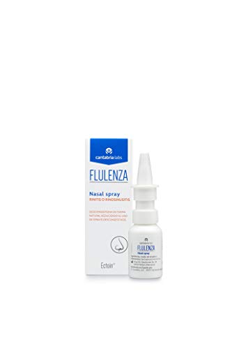 Flulenza Nasal Spray - Protección Natural, Descongestiona la Nariz, Reduce la Inflamación, Alivia los Síntomas como Sequedad, Estornudos y Picor, 20 ml