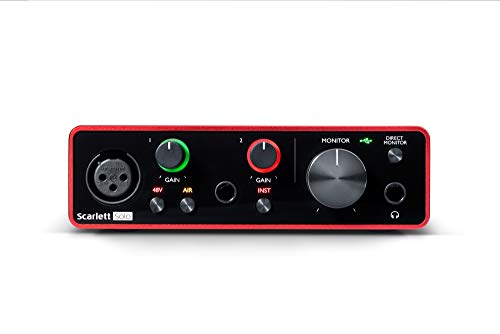 Focusrite Scarlett Solo 3rd Gen - Interfaz de audio USB