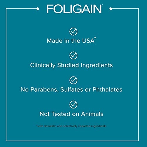 FOLIGAIN - Tratamiento de regeneración capilar para mujeres con 10% de trioxidil - 59 ml.