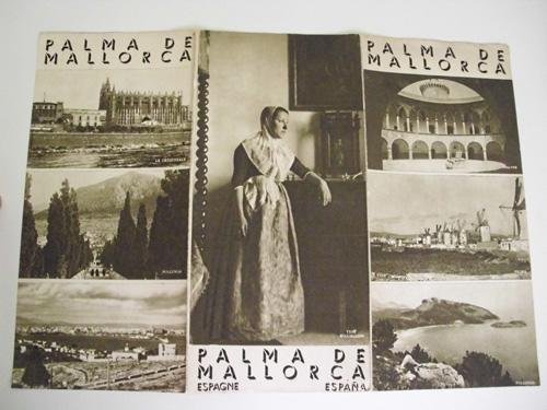 FOLLETO TURÍSTICO - Tourist brochure : PALMA DE MALLORCA