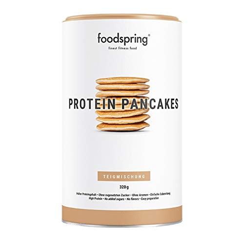 foodspring Tortitas Proteicas, 320g, Sin azúcares añadidos, 6 veces más proteína que las normales, Bajas en carbohidratos