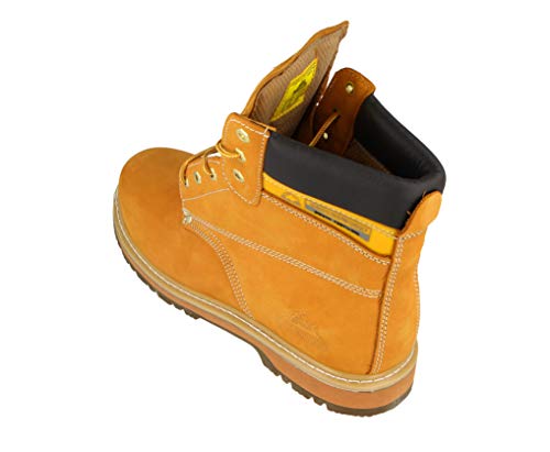 Footwear Sensation - Calzado de protección para hombre, color Amarillo, talla 45