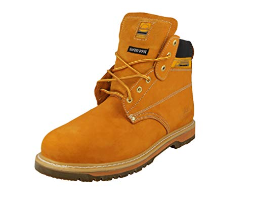 Footwear Sensation - Calzado de protección para hombre, color Amarillo, talla 45
