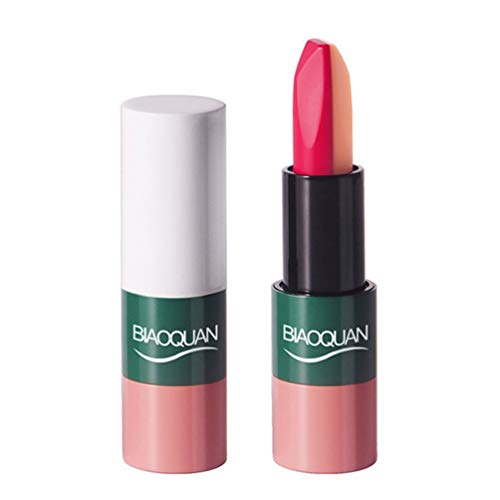 ForceSthrength Lápiz Labial Mate Ultra Duradero Que hidrata el Maquillaje cosmético para los Labios de Las Mujeres, Rojo de China