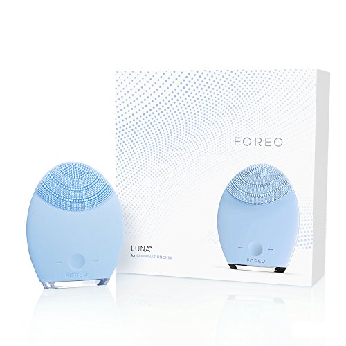 FOREO Luna - Dispositivo de Limpieza Facial Anti-Edad, Piel Mixta