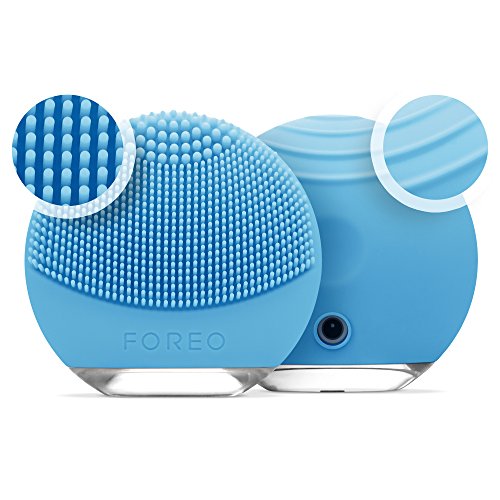 FOREO LUNA go Dispositivo de Limpieza Facial, piel Mixta, Azul