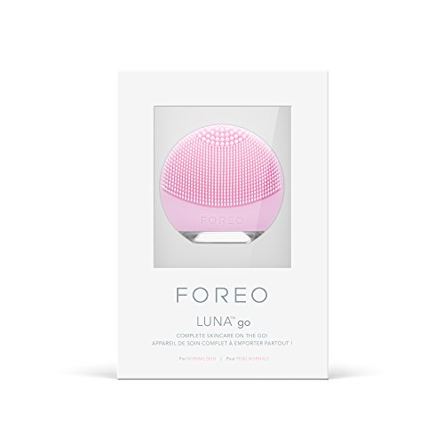 FOREO LUNA go Dispositivo de Limpieza Facial, Piel Normal, Pearl Pink
