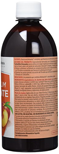 Forté Pharma Iberica Turboslim Drenante Complemento Alimenticio Sabor Melocotón - 500 ml