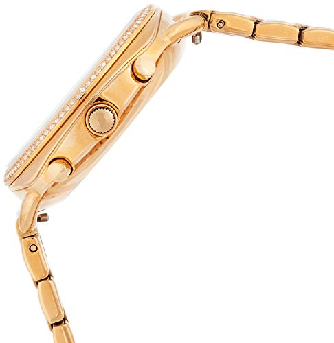 Fossil Reloj Analogico para Mujer de Cuarzo con Correa en Acero Inoxidable FTW1208