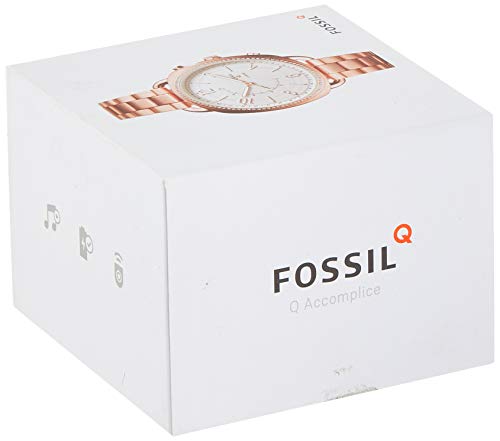Fossil Reloj Analogico para Mujer de Cuarzo con Correa en Acero Inoxidable FTW1208