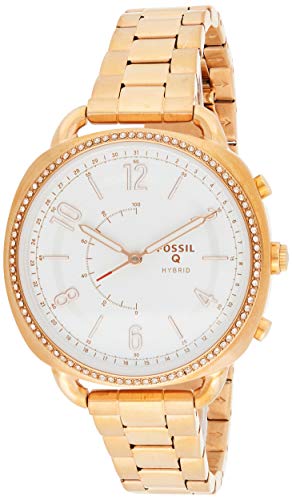 Fossil Reloj Analogico para Mujer de Cuarzo con Correa en Acero Inoxidable FTW1208