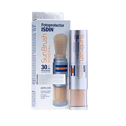 FOTOPROTECTOR ISDIN SUN BRUSH MINERAL SPF 30+ COVERTURA NATURAL SOBRE MAQUILLAJE 4 GR