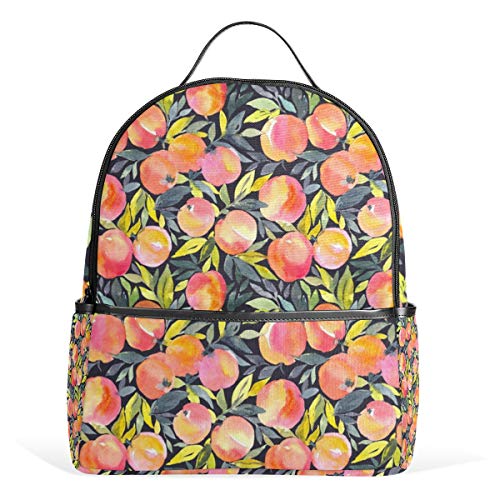 Fragrant Peaches Mochila para Hombres Mujeres Mochila Hombro Mochila Daypacks Teenagers Viaje Bagpacks Casual Daypack para Viajes