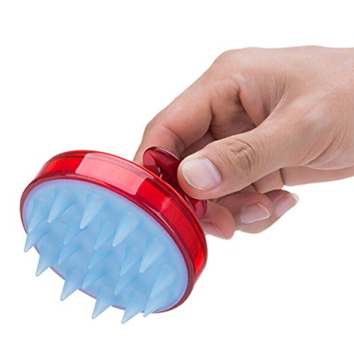 Frcolor Hair Scalp Brush Shampoo Massager Silicone Shower - Cepillo para el cabello