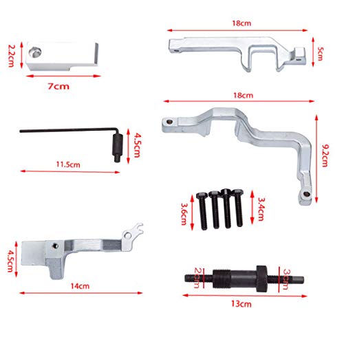 FreeTec Herramienta de bloqueo del árbol de levas tensor de cadena de herramienta para BMW, Mini, Citroen, Peugeot