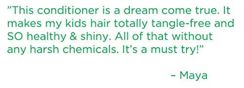 Fresh Monster Acondicionador natural para el cabello para niños sin toxinas Batido de fresa 1 Count, 6 oz