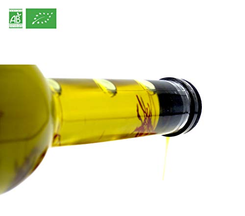 FRISAFRAN - Aceite de oliva Virgen Extra aromatizado al azafran - 250ml