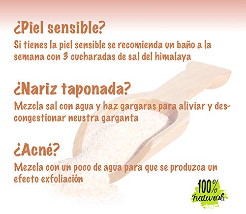 FRISAFRAN - Sal rosa del himalaya Natural FINA (1Kg)