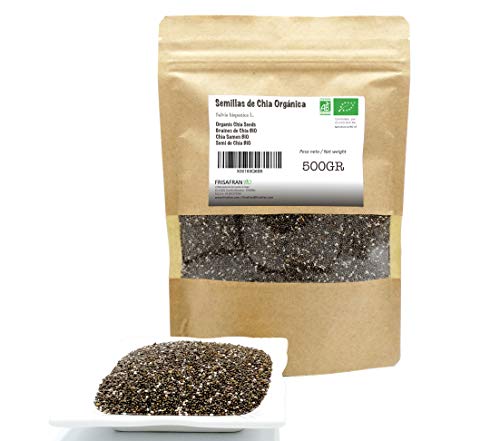 FRISAFRAN - Semillas de Chia Orgánica (500Gr)