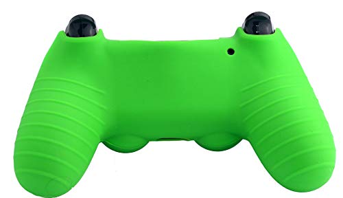 FR·TEC - Protector De Silicona + Grips - Color Verde PS4