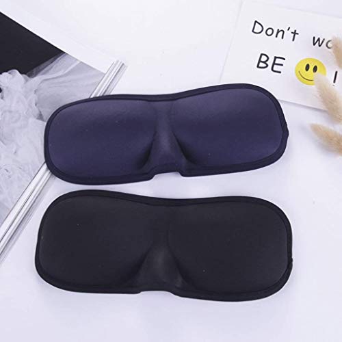 FS Almohadillas Para Dormir, Máscara De Ojo Para Dormir Para Hombres Máscara De Ojo Para Dormir 3D Sombreado Hombres Y Mujeres Transpirables Dormir Protección Para Los Ojos Para Viajes (que Proporcion