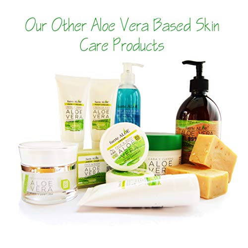 fuerte ALOE® Aloe Vera Gel 100% Organico puro - 250 ml / 8.45 fl oz