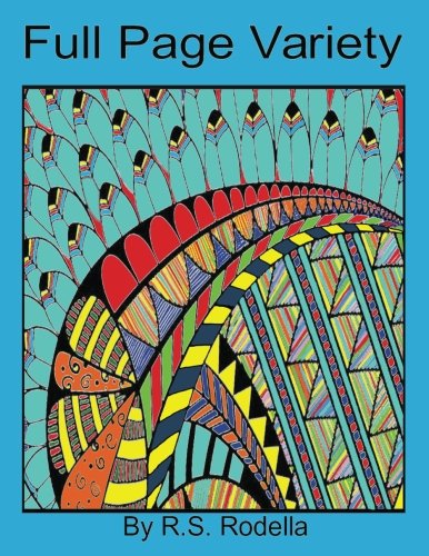 Full Page Variety: Coloring Book